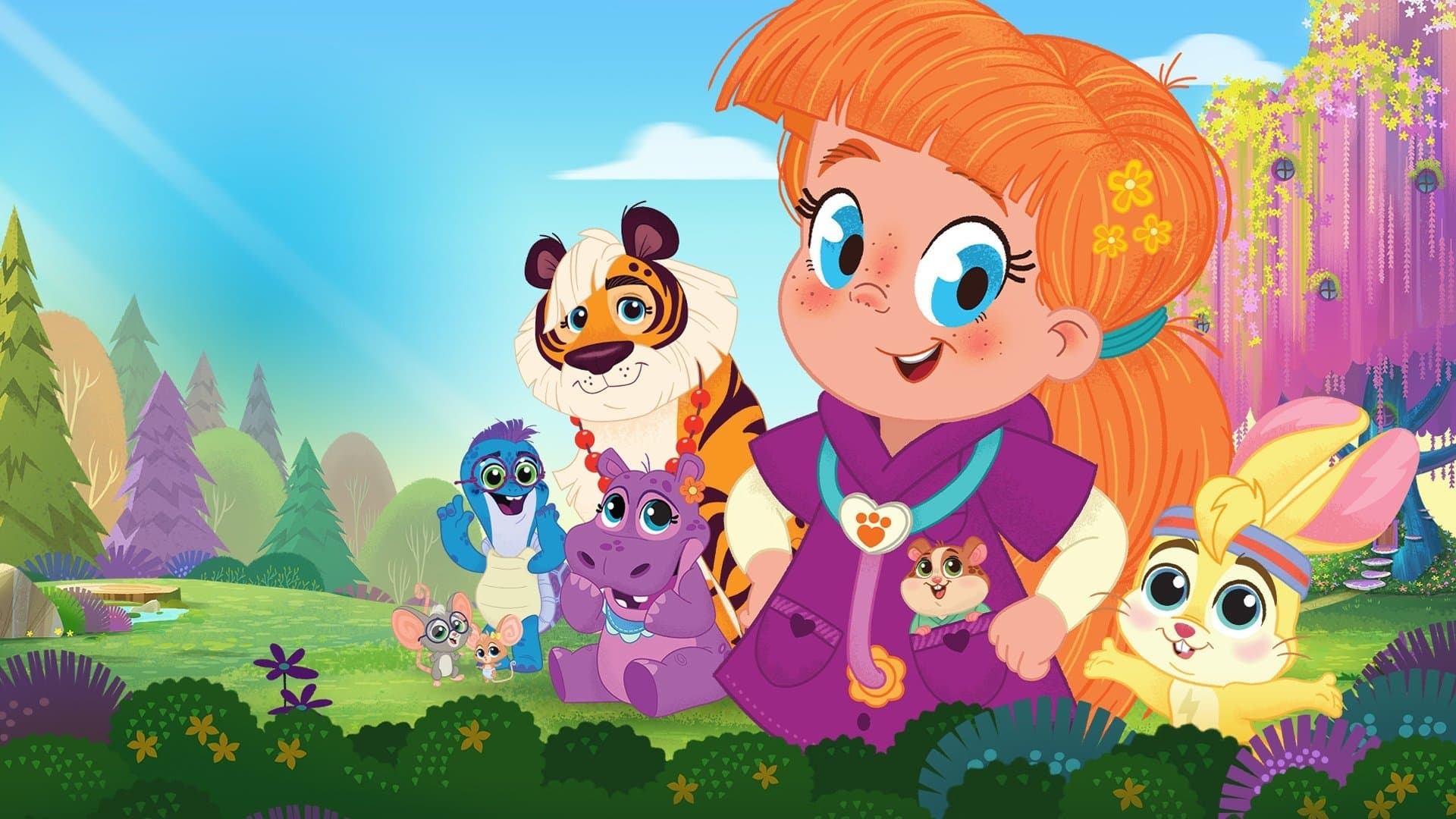 Vida the Vet backdrop