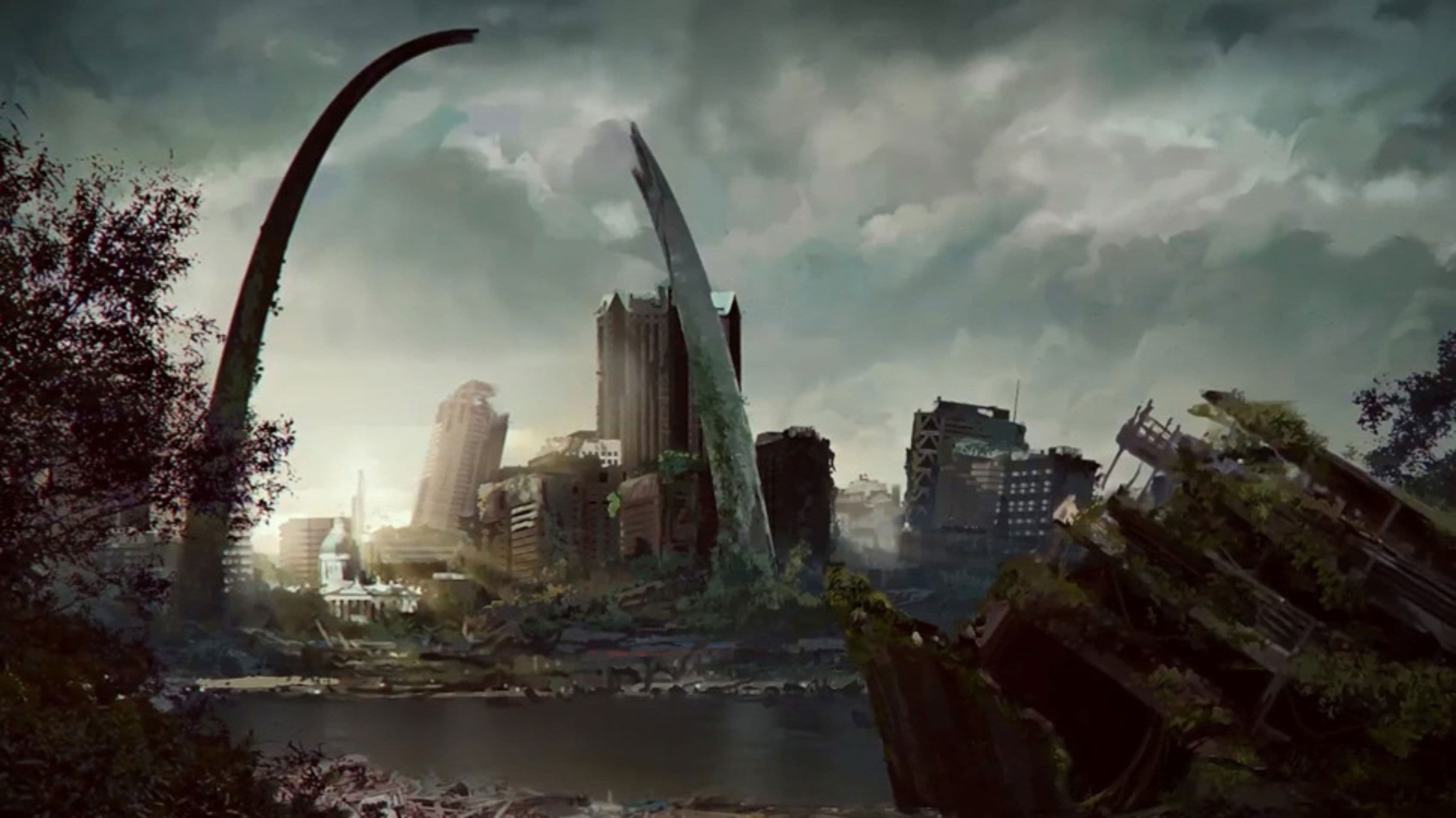 We're Alive: Frontier backdrop